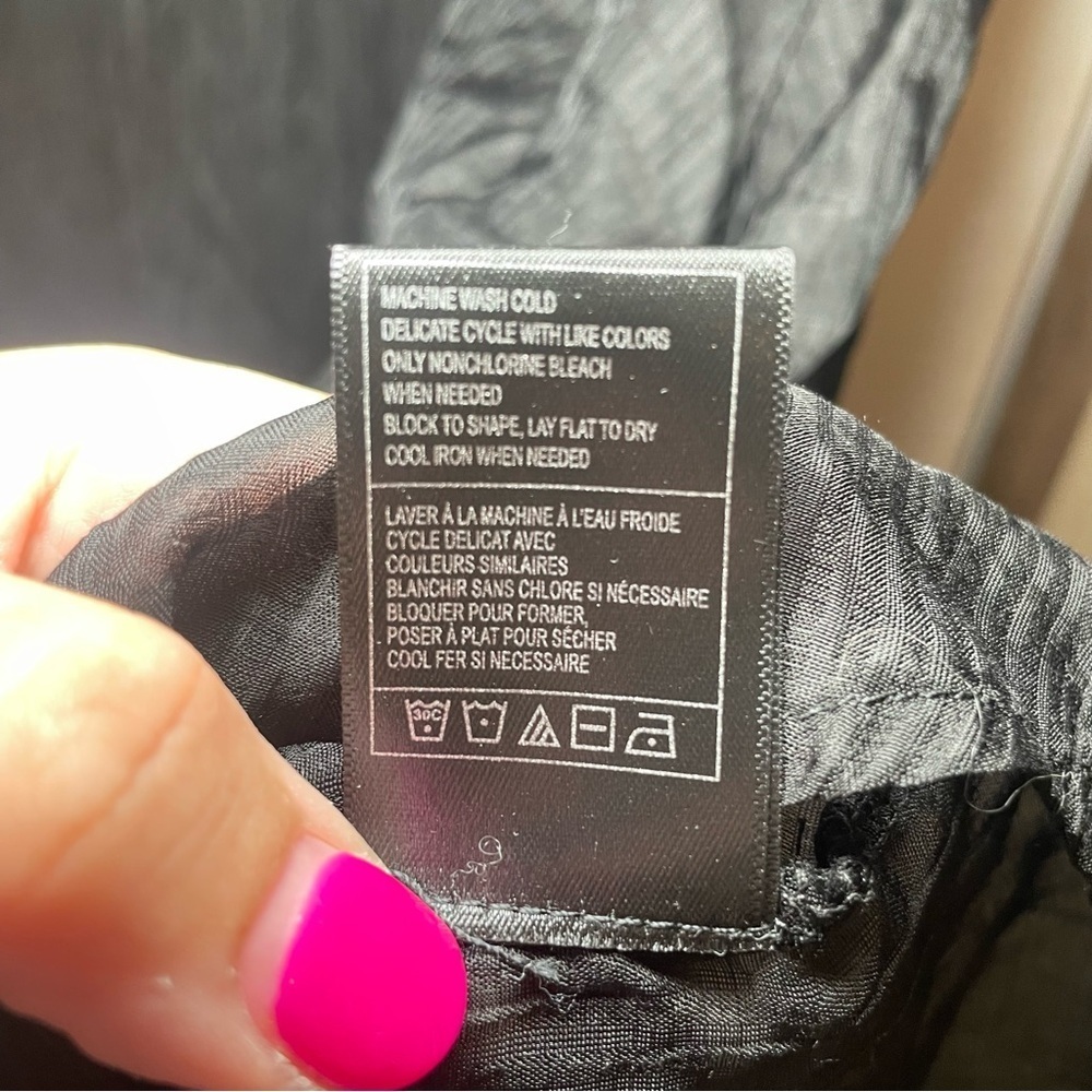 Steve Madden Black Malvina Skirt Size Large - Picture 6 of 7